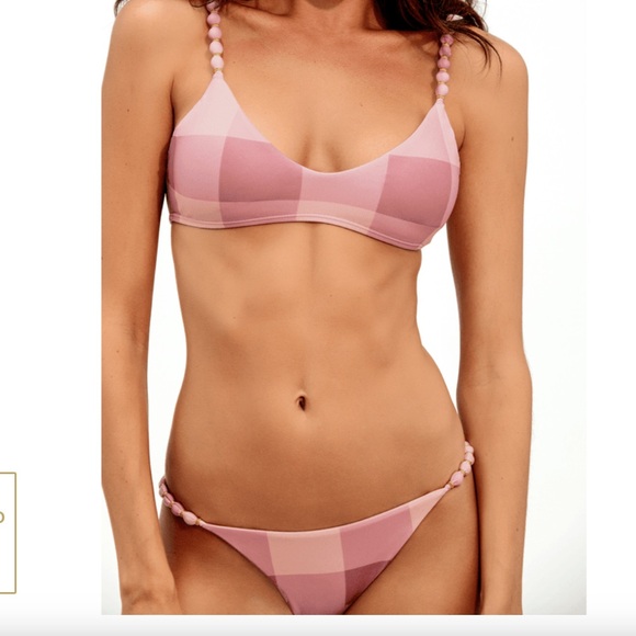 ViX Paula Hermanny Evie Duchesse Beads Tri Top - Picture 4 of 16